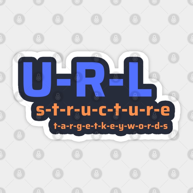 URL Structure Sticker by CyberChobi